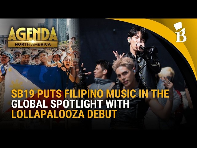 SB19 makes history as 1st Filipino act to perform at Lollapalooza