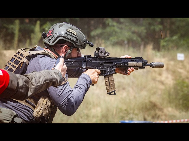 Using a Bren 2 MS in Combat Shooting competition