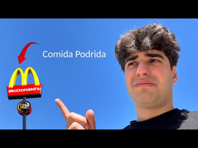 I ate at McDonald's for 24 hours.