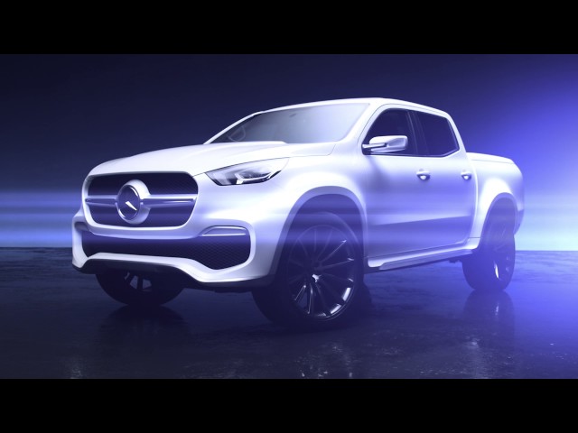 Mercedes X-Class concept - trailer