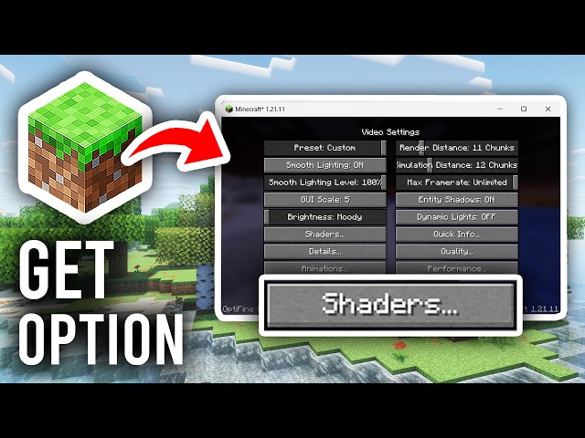 How To Get Shaders Option In Minecraft - Enable Shaders