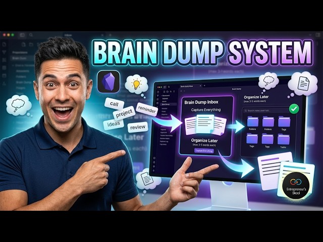 How To Build Obsidian Brain Dump System [Secret Method]