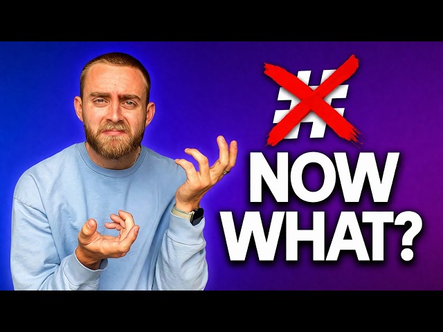 Hashtags Are Dead | Here's How To 10X Your Followers Without Them