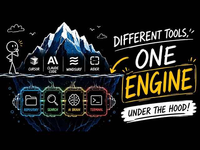 Inside the 4-Stage Engine Behind Every AI Code Tool!!