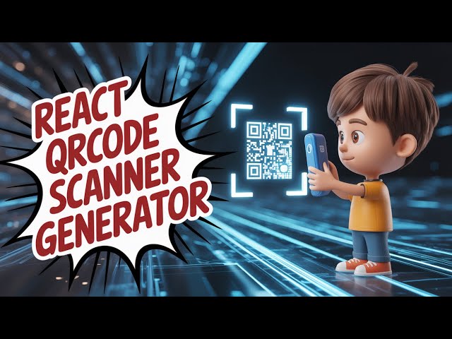 Build a React.js QRCode Scanner & Generator Web App in Browser Using jsQR Library in TypeScript