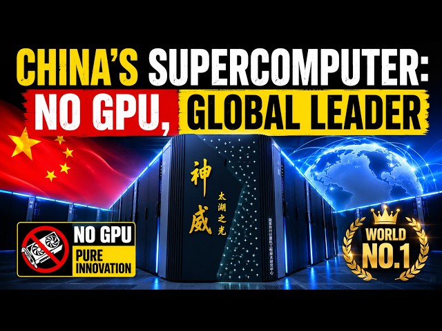 China Created Global Top-Tier Supercomputer Without GPU! Exceeding El Capitan by 21.5%!