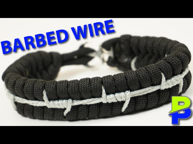 Make a Barbed Wire Fishtail Paracord Bracelet Easily  - BoredParacord.com
