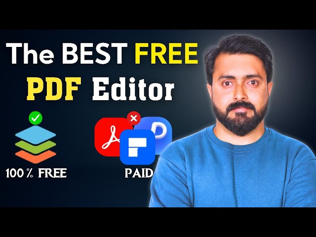 Forget Paid Tools to Edit PDF Files | Try This 100% FREE Tool Instead