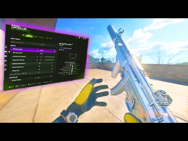 God-like PS5 Movement 👑 + Best Warzone Controller Settings