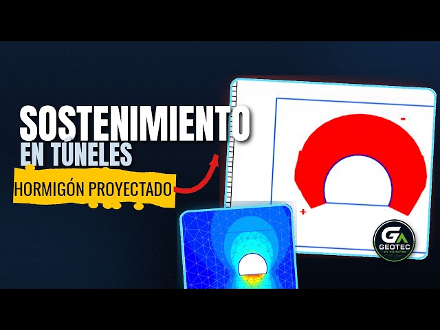 Sostenimiento de Túnel Plaxis 2D, CONVERGENCE CONFINEMENT METHOD