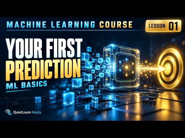 ML Lesson 1 | Machine Learning Basics: Inputs, Targets & Success