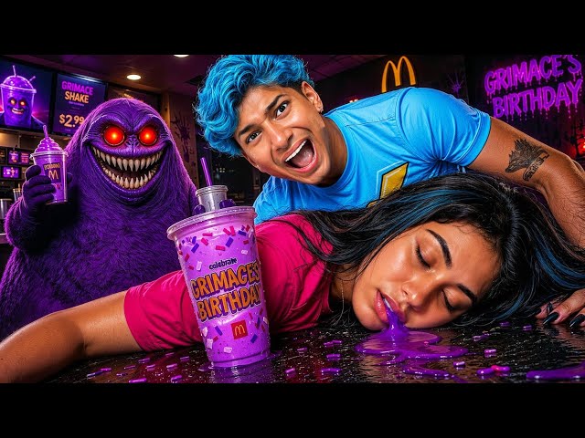 NEVER DRINK GRIMACE SHAKE! THE WORST THING HAPPENED TO LARI! *help