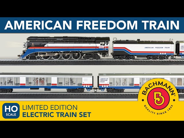 Bachmann Limited Edition HO American Freedom Train Set
