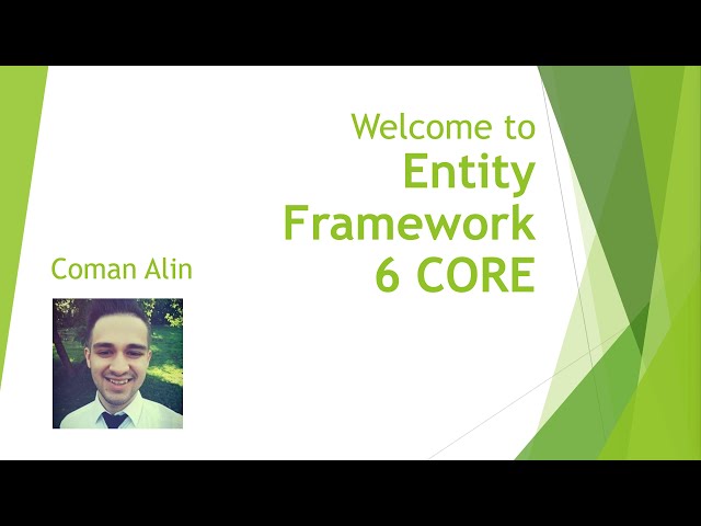 Entity Framework Core on .net Core 6 with visual studio 2022 - udemy course