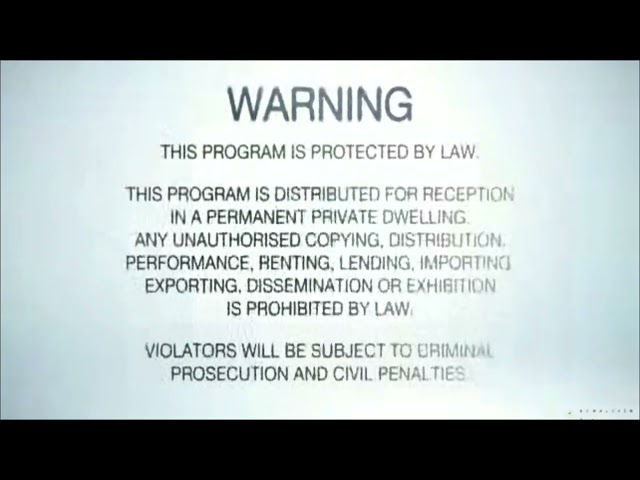 DStv Catch Up Warning Ident