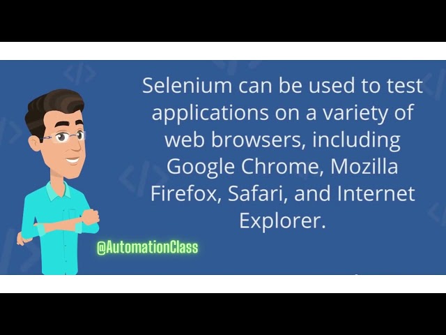 what is selenium automation testing