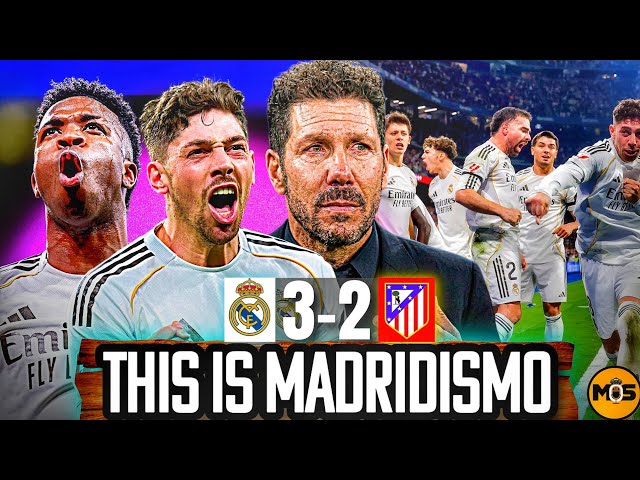 Real Madrid CONQUERS the Derby 3-2 vs Atlético! Vini Jr Masterclass & Fede Red Card | Reaction