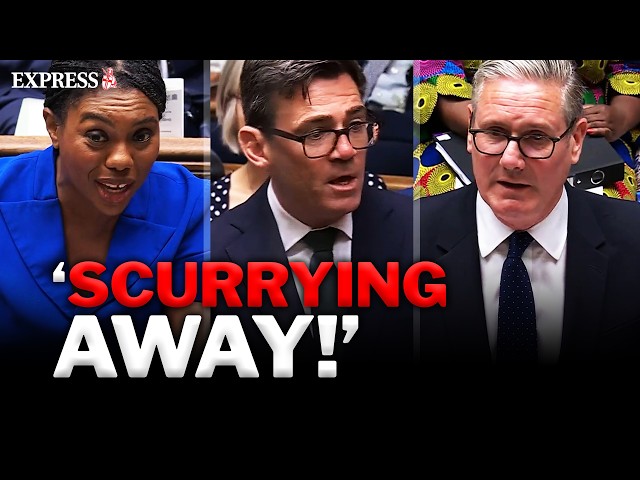 Badenoch DESTROYS Burnham at Starmer's emotional FINAL PMQs