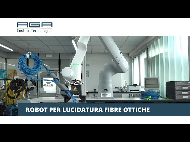 Robot lucidatura professionale di fibre ottiche