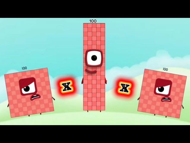 MULTIPLICATION OF SAME NUMBERBLOCKS | LEARN TO MULTIPLY SMALL AND BIG NUMBERS | hello george