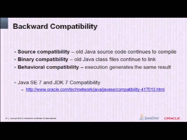 Why Should I Switch to Java SE 7?