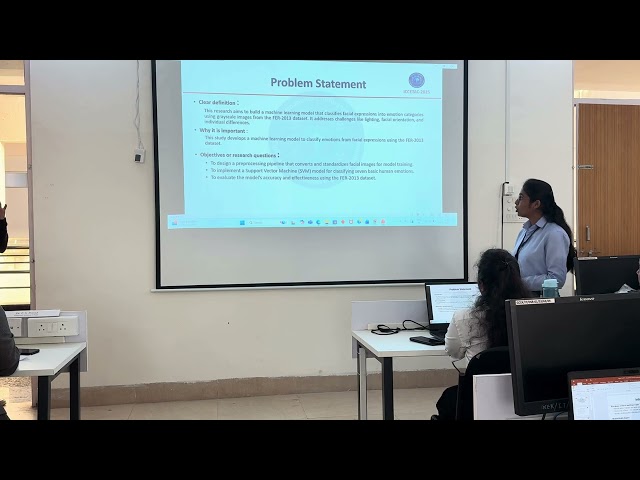 ICCETAC2025 - Research Paper Presented on Facial Expression Recognition Using Machine Learning