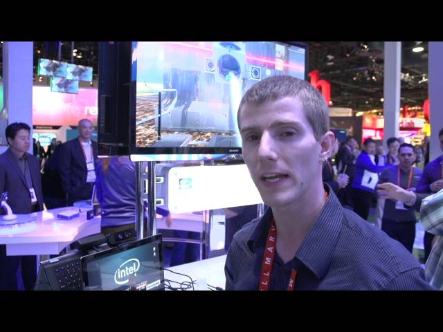Intel Perceptual Technology Demo - Look Ma, No More Keyboard & Mouse! Linus Tech Tips CES 2013