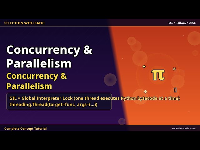 Concurrency & Parallelism | Concurrency & Parallelism | Selection With Sathi