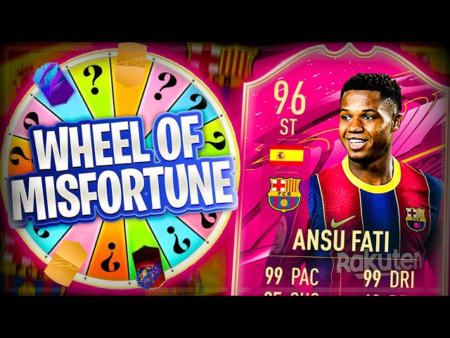 CRAZY FUTTIES ANSU FATI WHEEL OF MISFORTUNE VS @Chuffsters #FIFA21 ULTIMATE TEAM