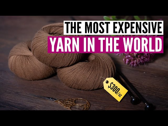Vicuña wool - what it feels like knitting with the most expensive yarn in the world