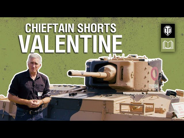 Chieftain Shorts - Valentine - World of Tanks