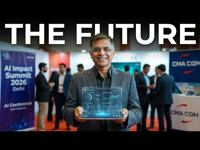 AI Impact Summit 2026 Delhi Highlights | Maritime AI in Action at CMA CGM Booth