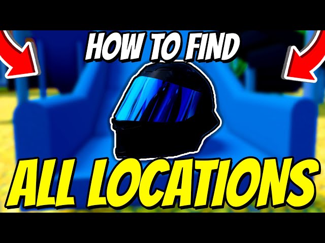 How To FIND ALL HELMET LOCATIONS In Fix It Up! Roblox