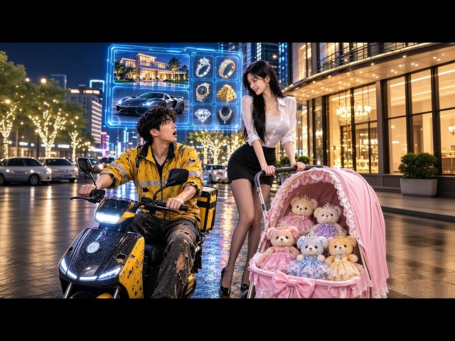 Poor Guy Stopped by 5 Kids Calling Him Dad—Super Dad System Awakens,and His Wife is Beautiful CEO!