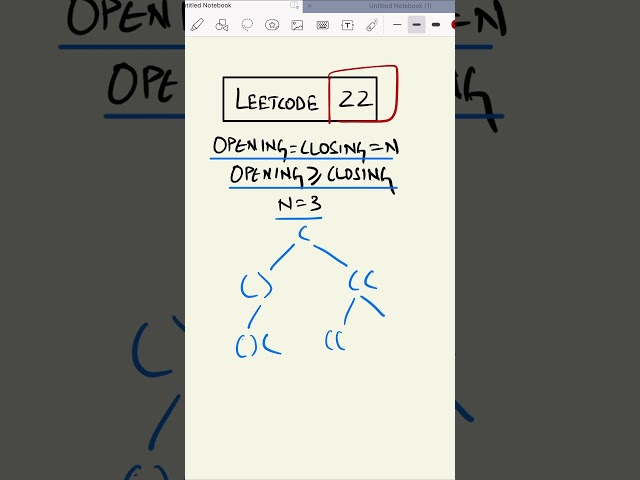 Leetcode 22 made easy - Coding Interview Question 50/75