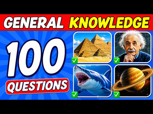 Science GK Quiz | General Knowledge Trivia Quiz | 100 Science GK Questions | Science Quiz Challenge