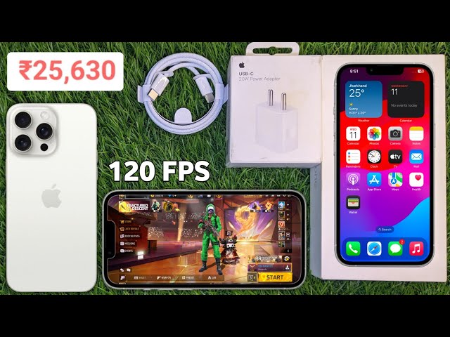 iphone 13 pro unboxing gaming review / second hand iphone 13 pro unboxing / iphone 13 free fire test
