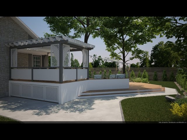 Deck Panorama 360° project view, click on video and look around HD, 4K