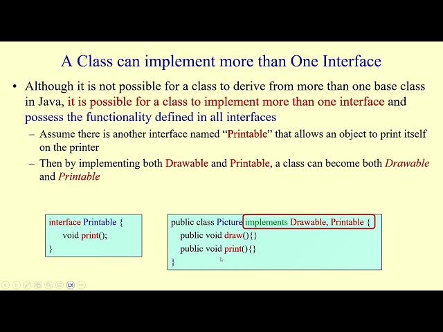 Interfaces: Why, how: implements keyword, abstract & default methods, extending interfaces