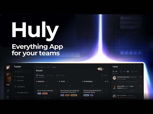 Huly | Open-source replacement for Linear, Jira, Slack & Notion