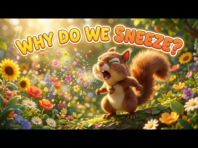 🤧 Why Do We Sneeze? | Coco Asks, Puff Explains! | Fun Science for Kids