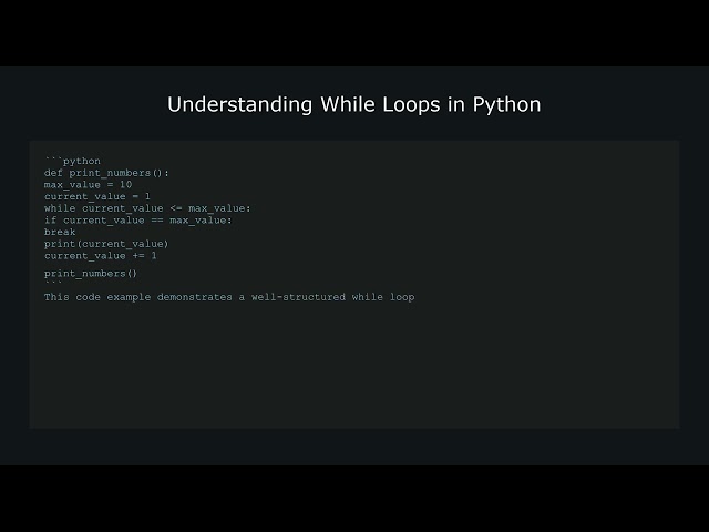 Python While Loops Explained: Master Automation & Control Flow