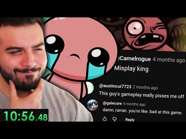 I Tried To Speedrun The Binding of Isaac BUT I have never played it