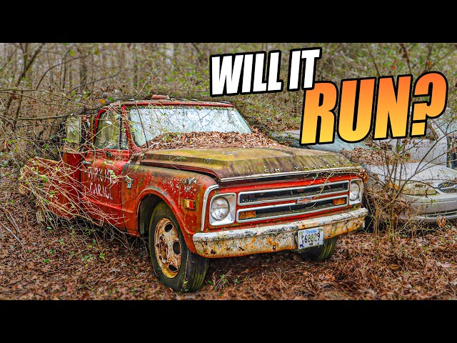 WILL IT RUN? Chevy Tow Truck First Start After Many Years!