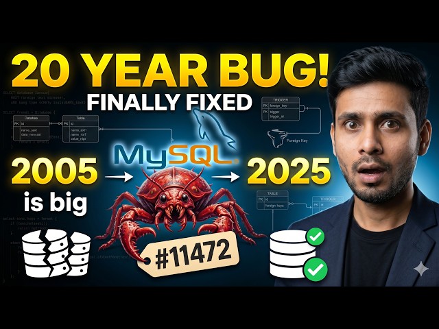 20 YEAR OLD BUG FIXED.Developers Waited 20 Years