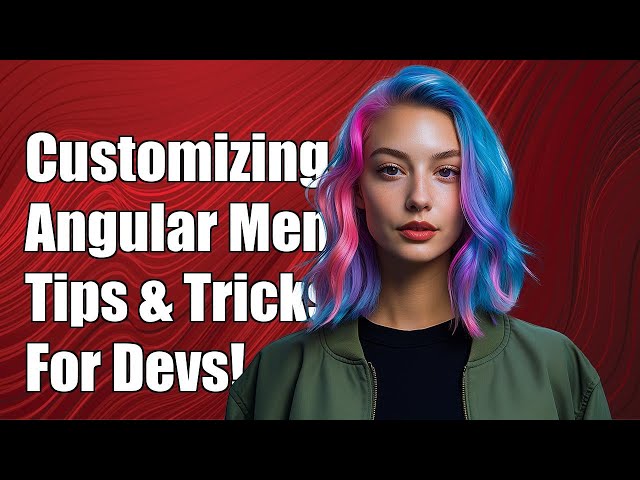 Customizing Angular Material md-menu: Tips and Solutions for Developers