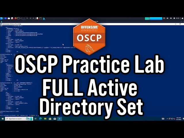 OSCP Active Directory Set: Practice Lab (Part 1)