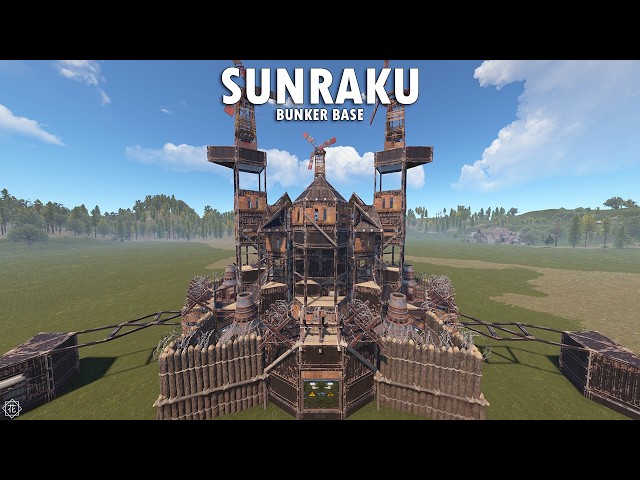 SUNRAKU | SOLO/DUO/TRIO RUST BUNKER EGGBASE