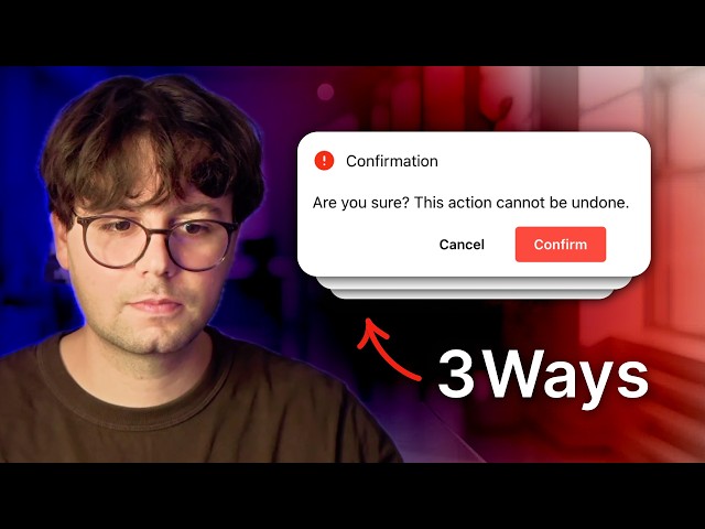 Advanced React Patterns: Handling Modals (3 Ways)