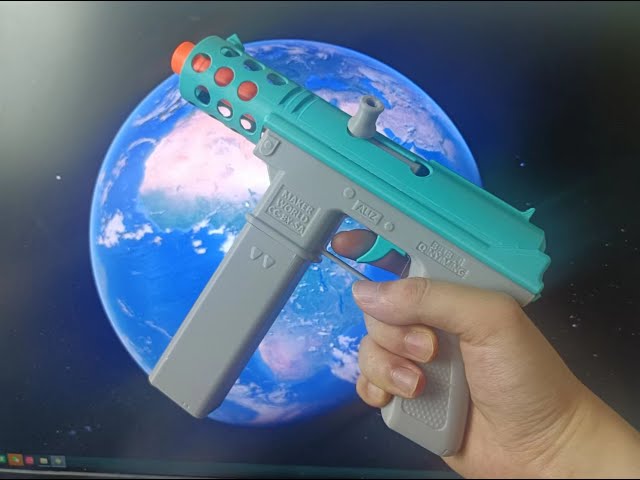 Open Source: TEC 9 Water Gun Assembly Tutorial 开源：TEC 9 水枪组装教程